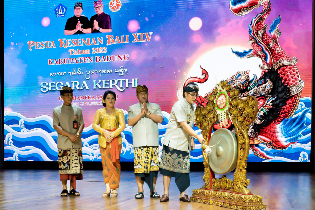 Bupati Giri Prasta Buka PKB XLV Kabupaten Badung